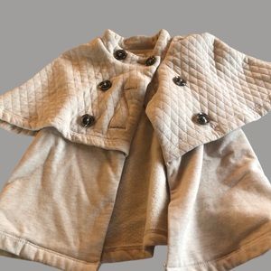 Savannah size 3t girls coverup jacket tan